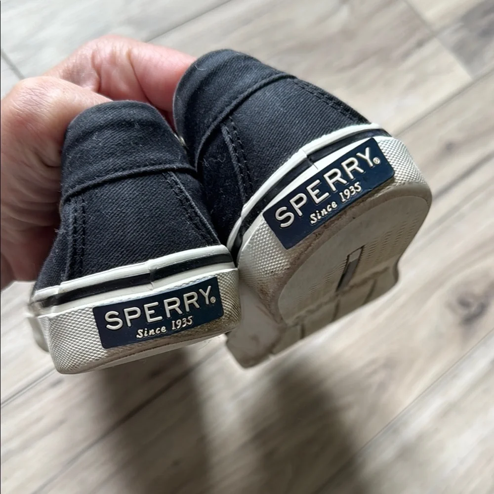 Sperry Men's Black Boat Shoes